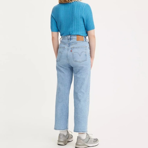 Levi's Women's Ribcage Straight Ankle Jeans- Size 29 - Picture 3 of 15